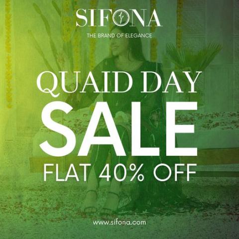 Sifona - Jinnah Day Sale