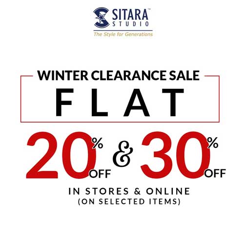 Sitara Studio - Winter Clearance Sale