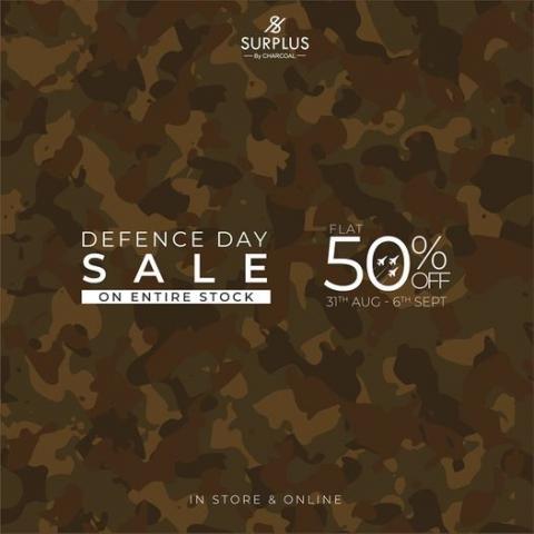 Surplus - Defence Day Sale