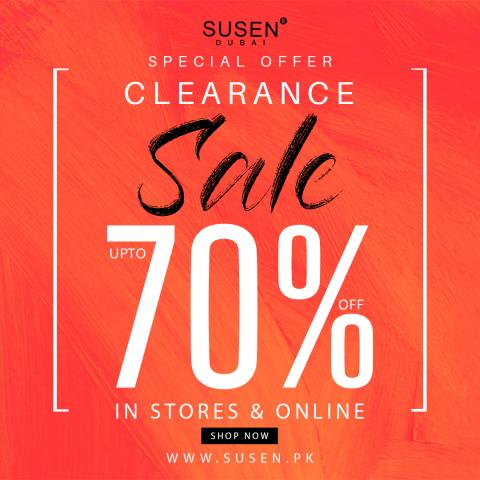 SUSEN DUBAI - Awaited Clearance Sale