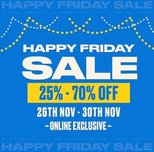 The Body Shop - Happy Friday Sale