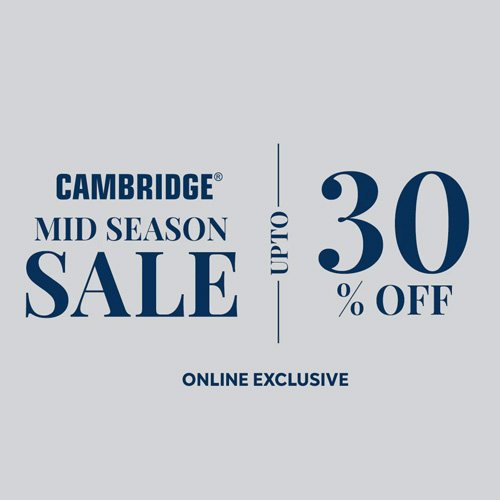 The Cambridge Shop - Mid Season Sale