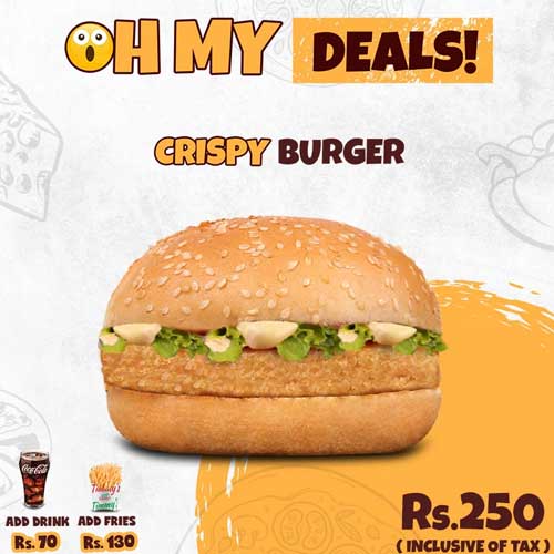 Timmy's - 1 Crispy Burger Deal