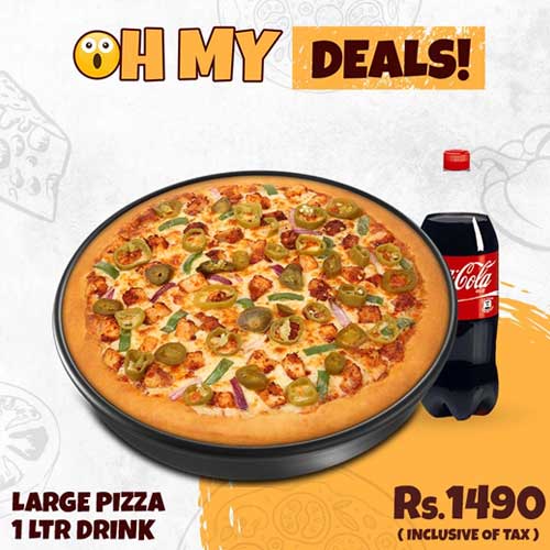 Timmy's - Large Pizza Deal