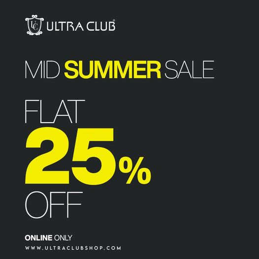 Ultra Club - Mid Summer Sale