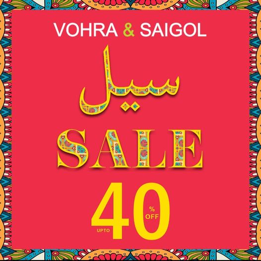 Vohra & Saigol - Eid Sale